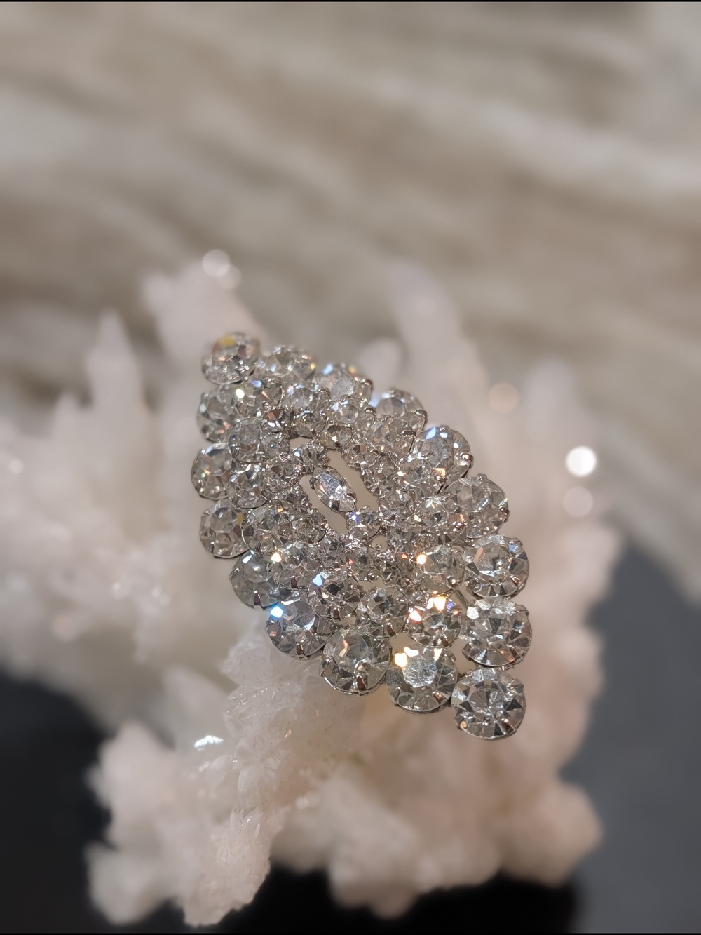 Vintage Rhinestone Brooch